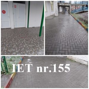 Angajații instituțiilor de învățământ depun eforturi în asigurarea unui mediu curat prin menținerea în stare salubră a teritoriului!